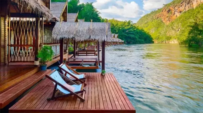 The Floathouse River Kwai Thailand