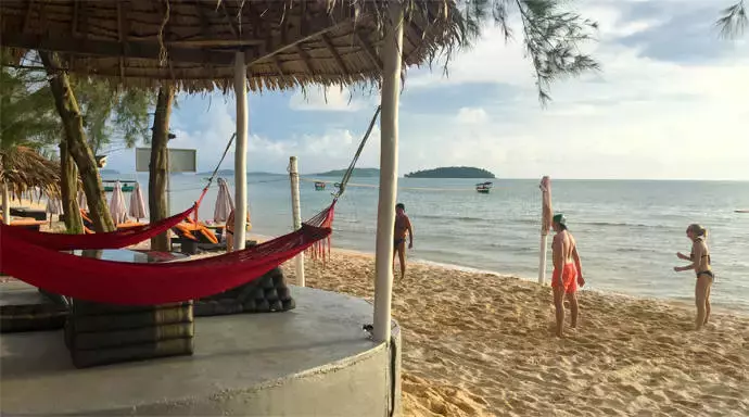 Otres Beach Sihanoukville Cambodja Otres Beach de stranden van Sihanoukville