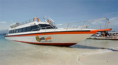 Fast boat van Padangbai naar Gili Trawangan