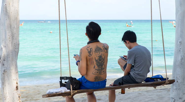 Wifi & 4G mobiel internet in Thailand