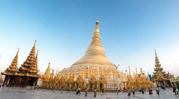 Shwedagon Pagodan Myanmar