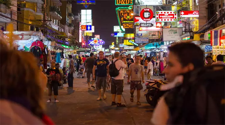 Khao San Road in Bangkok