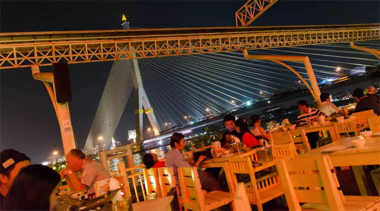 Restaurant Khin Lom Chom Saphan Bangkok